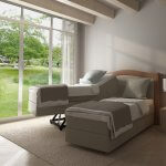 hoog laag bed voor zorg
